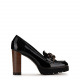 Luca Grossi Дамски черни обувки с ток - изглед 1