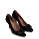 Bianca Di Дамски лилави обувки от кадифе - изглед 2