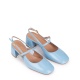 Bianca Di Дамски сини обувки с отворена пета - изглед 2