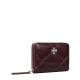 TORY BURCH Дамски портфейл бордо Kira Diamond small - изглед 2 - Pepina TORY BURCH Дамски портфейл бордо Kira Diamond small - изглед 2