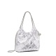 TORY BURCH Дамска сребърна хобо чанта MINI FLEMING - изглед 2
