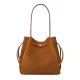 TORY BURCH Дамска кафява чанта LARGE ROMY - изглед 1 - Pepina TORY BURCH Дамска кафява чанта LARGE ROMY - изглед 1