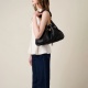 BORBONESE Дамска черна чанта Collier Hobo Bag - изглед 4 - Pepina BORBONESE Дамска черна чанта Collier Hobo Bag - изглед 4