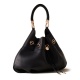 BORBONESE Дамска черна чанта Collier Hobo Bag - изглед 2 - Pepina BORBONESE Дамска черна чанта Collier Hobo Bag - изглед 2