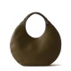 BORBONESE Дамска зелена чанта Full Moon Hobo Large - изглед 1 - Pepina BORBONESE Дамска зелена чанта Full Moon Hobo Large - изглед 1