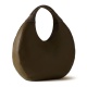 BORBONESE Дамска зелена чанта Full Moon Hobo Large - изглед 2 - Pepina BORBONESE Дамска зелена чанта Full Moon Hobo Large - изглед 2
