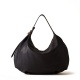 BORBONESE Дамска черна чанта Prive Hobo Bag - изглед 3 - Pepina BORBONESE Дамска черна чанта Prive Hobo Bag - изглед 3