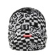 SPRAYGROUND Плетена шапка BLACK AND WHITE WARP CHECK - изглед 1