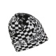 SPRAYGROUND Плетена шапка BLACK AND WHITE WARP CHECK - изглед 2