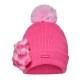 SPRAYGROUND Плетена шапка PINK BEAR PUFF BEANIE - изглед 1
