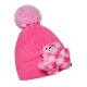 SPRAYGROUND Плетена шапка PINK BEAR PUFF BEANIE - изглед 2