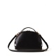 BORBONESE Дамска черна чанта Bowler Bag - изглед 3