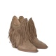 ALMA EN PENA Дамски бежови боти с ресни - изглед 2 - Pepina ALMA EN PENA Дамски бежови боти с ресни - изглед 2