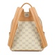 BRACCIALINI Дамска бежова раница Monogram - изглед 3