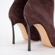 CASADEI Дамски кафяви чизми с ток 