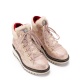 NEW ITALIA SHOES Дамски розови боти с вълна Susanne - изглед 2