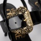 VERSACE JEANS Дамски черни сандали - изглед 3 - Pepina VERSACE JEANS Дамски черни сандали - изглед 3