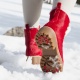 NEW ITALIA SHOES Дамски червени боти с косъм Brenda - изглед 4 - Pepina NEW ITALIA SHOES Дамски червени боти с косъм Brenda - изглед 4