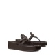 TORY BURCH Дамски кожени чехли MILLER WEDGE - изглед 2 - Pepina TORY BURCH Дамски кожени чехли MILLER WEDGE - изглед 2