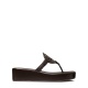 TORY BURCH Дамски кожени чехли MILLER WEDGE - изглед 1 - Pepina TORY BURCH Дамски кожени чехли MILLER WEDGE - изглед 1