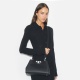 TORY BURCH Дамска черна чанта Medium Eleanor - изглед 4 - Pepina TORY BURCH Дамска черна чанта Medium Eleanor - изглед 4