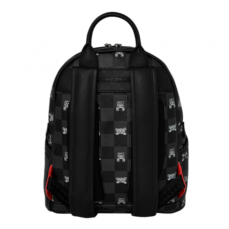 SPRAYGROUND Раница GRAY PEEKING CHARACTER - изглед 3 - Pepina SPRAYGROUND Раница GRAY PEEKING CHARACTER - изглед 3