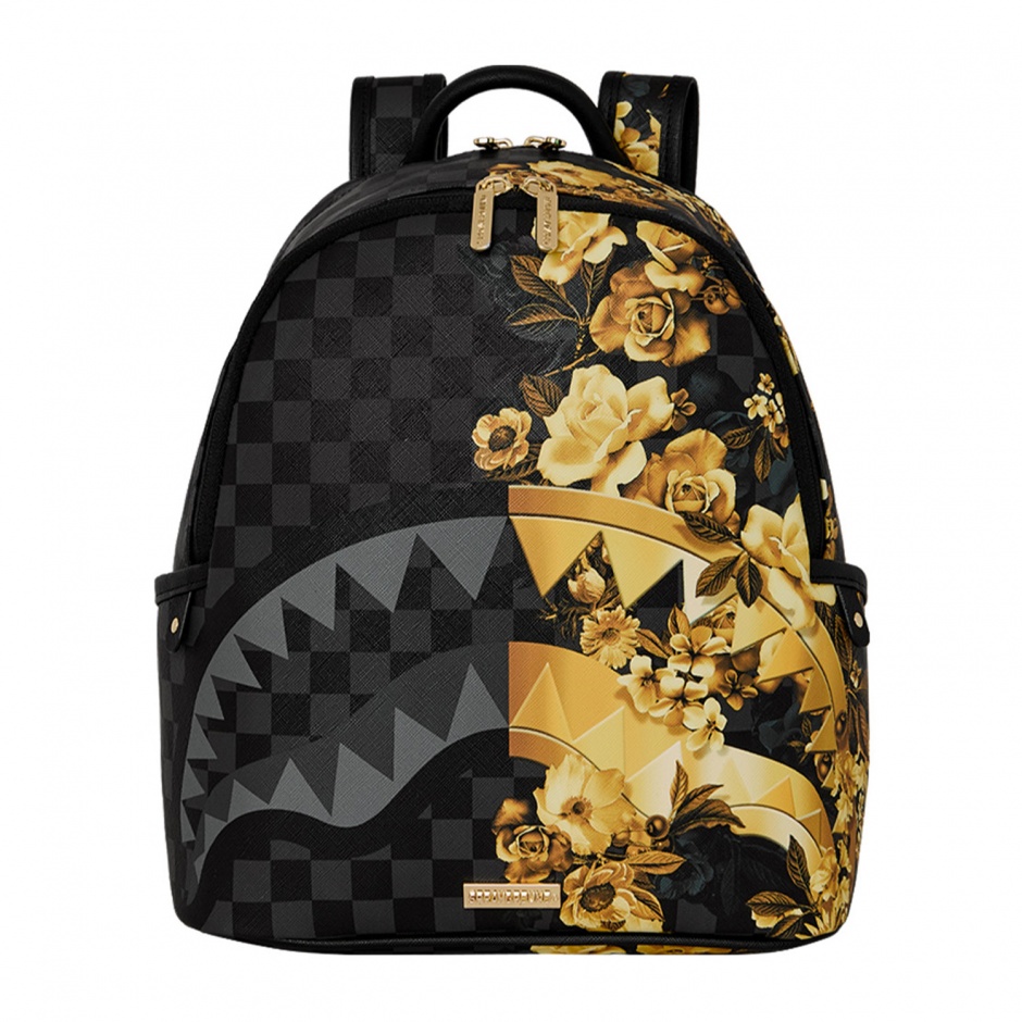 SPRAYGROUND Раница GOLD FLORAL REMIX - изглед 1
