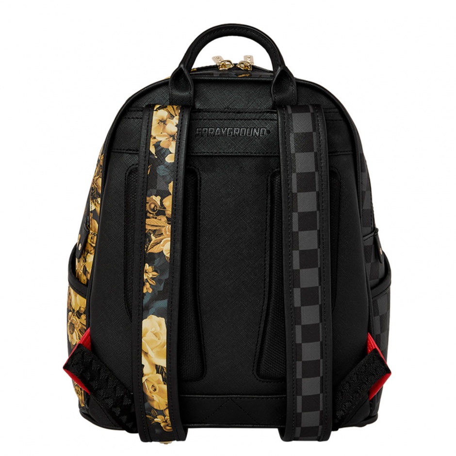 SPRAYGROUND Раница GOLD FLORAL REMIX - изглед 3