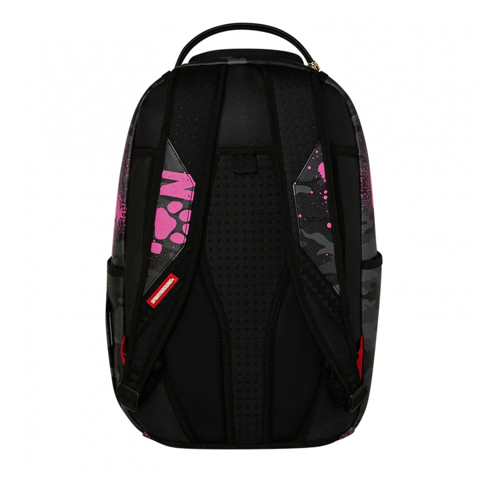 SPRAYGROUND Раница PEANUTS SNOOPY PINK STENCIL DLXSV - изглед 3