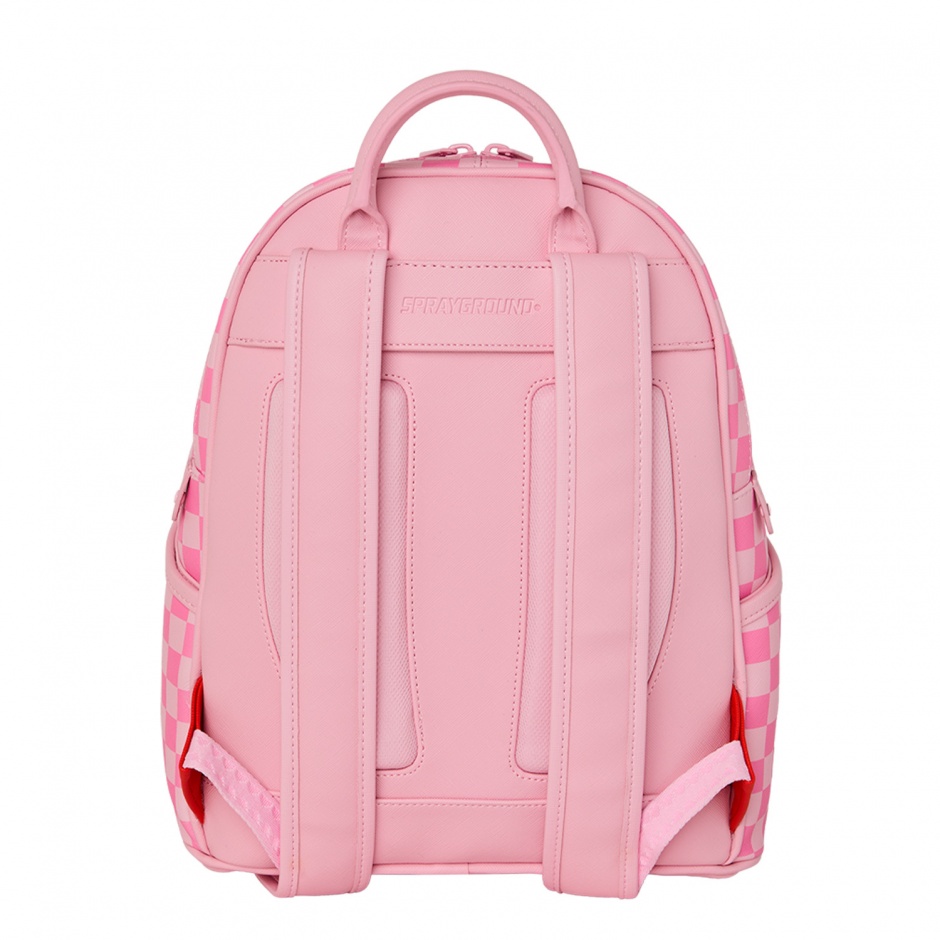 SPRAYGROUND Раница PINK SHARKS IN PARIS PATCH - изглед 3 - Pepina SPRAYGROUND Раница PINK SHARKS IN PARIS PATCH - изглед 3