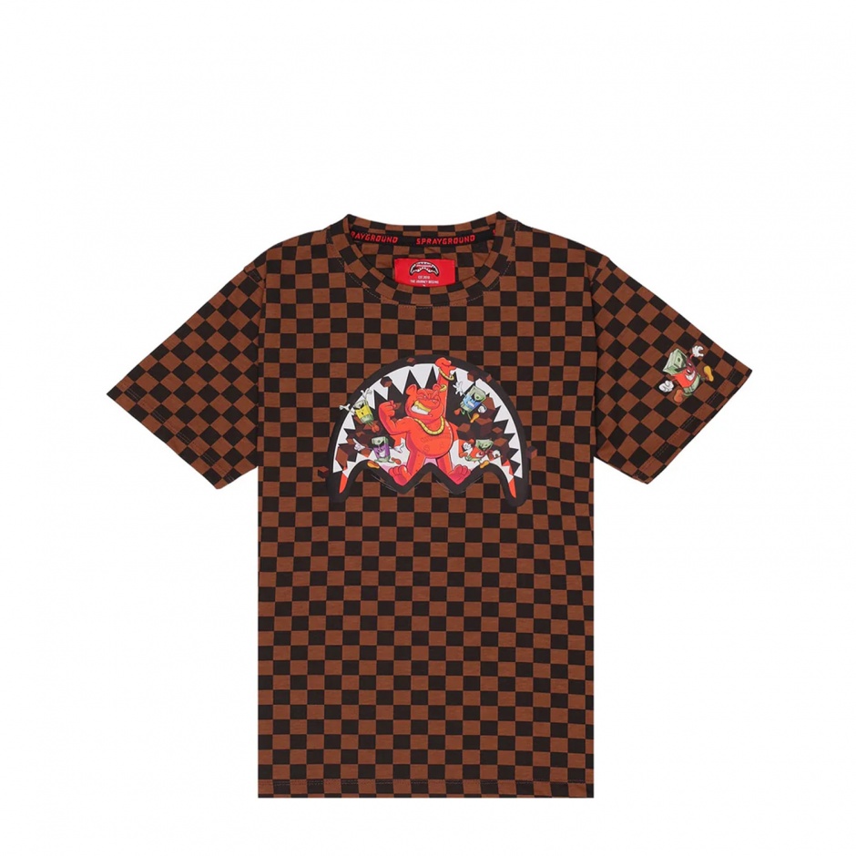 SPRAYGROUND Детска памучна тениска - изглед 1 - Pepina SPRAYGROUND Детска памучна тениска - изглед 1
