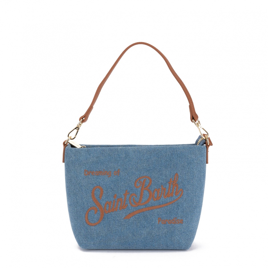 SAINT BARTH Дамска чанта деним Aline bag - изглед 1 - Pepina SAINT BARTH Дамска чанта деним Aline bag - изглед 1