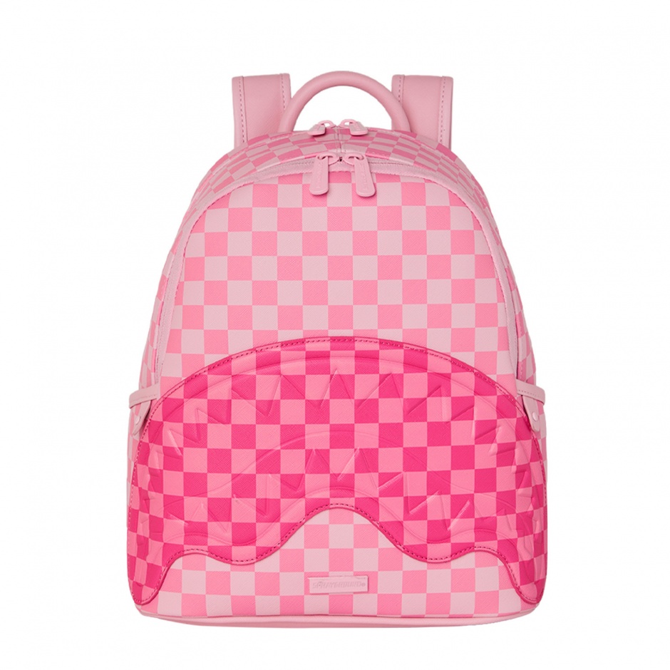 SPRAYGROUND Раница PINK SHARKS IN PARIS PATCH - изглед 1 - Pepina SPRAYGROUND Раница PINK SHARKS IN PARIS PATCH - изглед 1