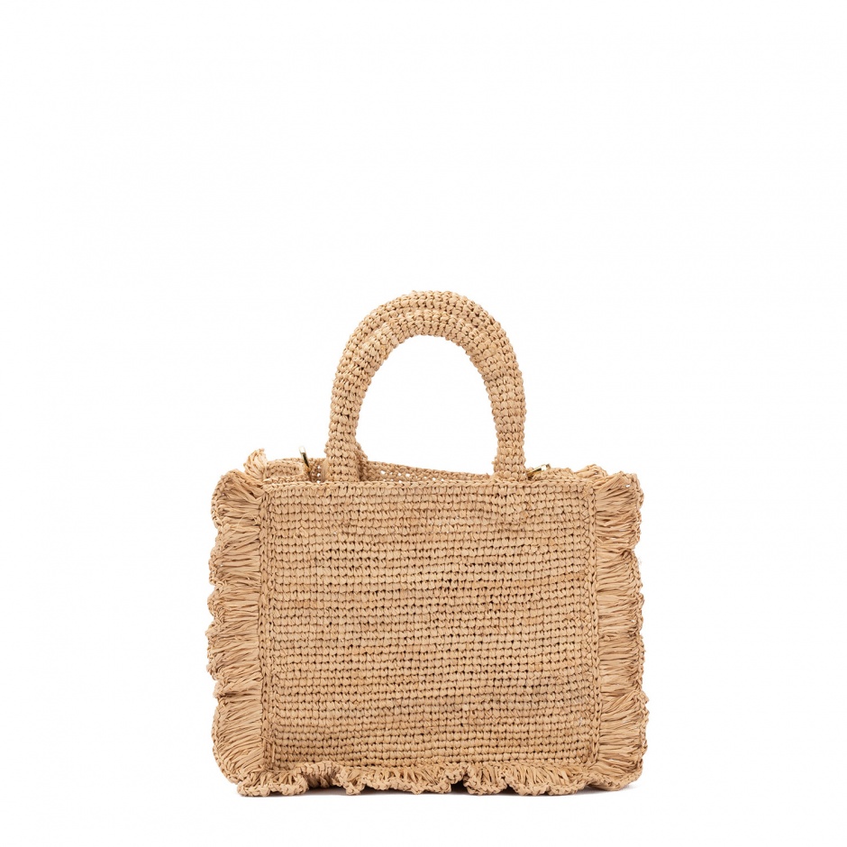 SAINT BARTH Дамска чанта рафия Mini Vanity - изглед 3 - Pepina SAINT BARTH Дамска чанта рафия Mini Vanity - изглед 3