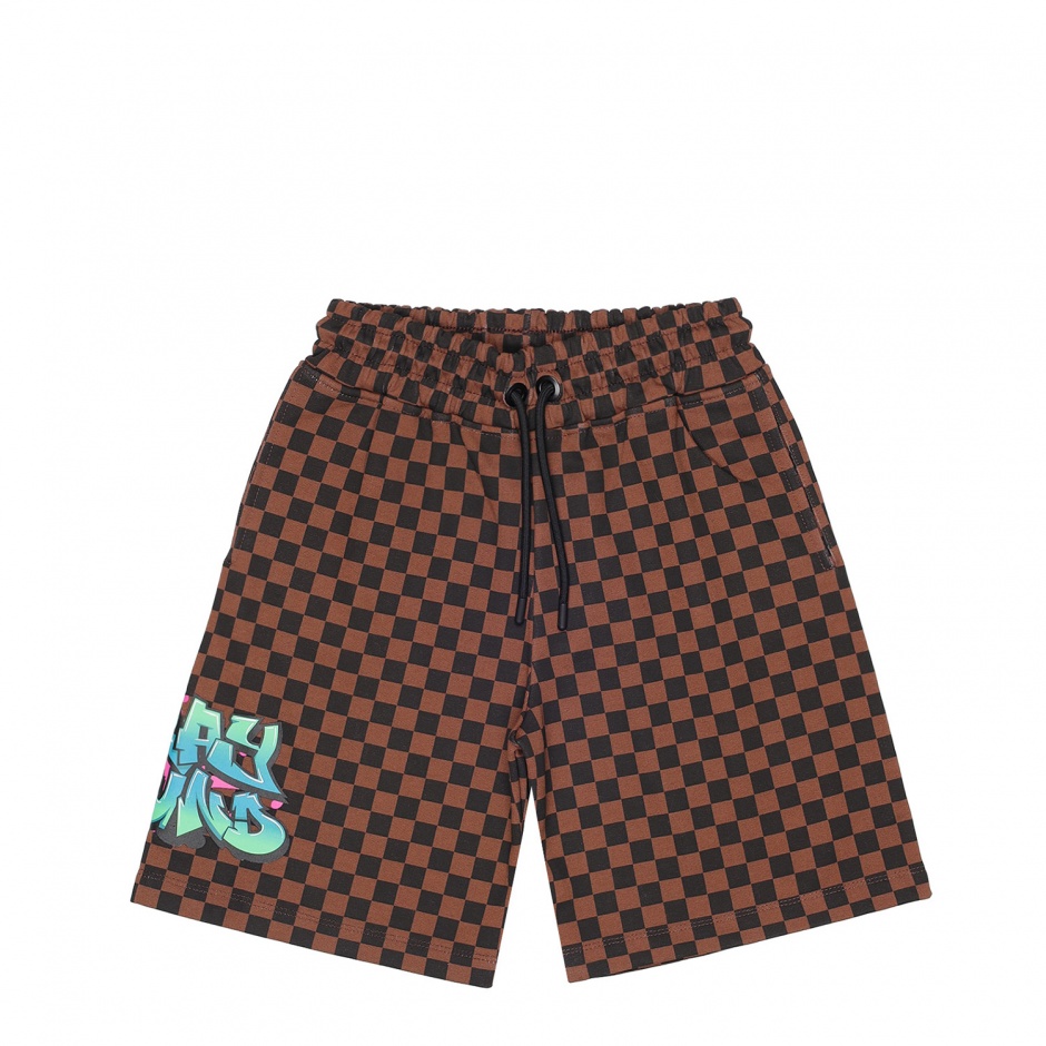 SPRAYGROUND Детски памучни къси панталони - изглед 1 - Pepina SPRAYGROUND Детски памучни къси панталони - изглед 1