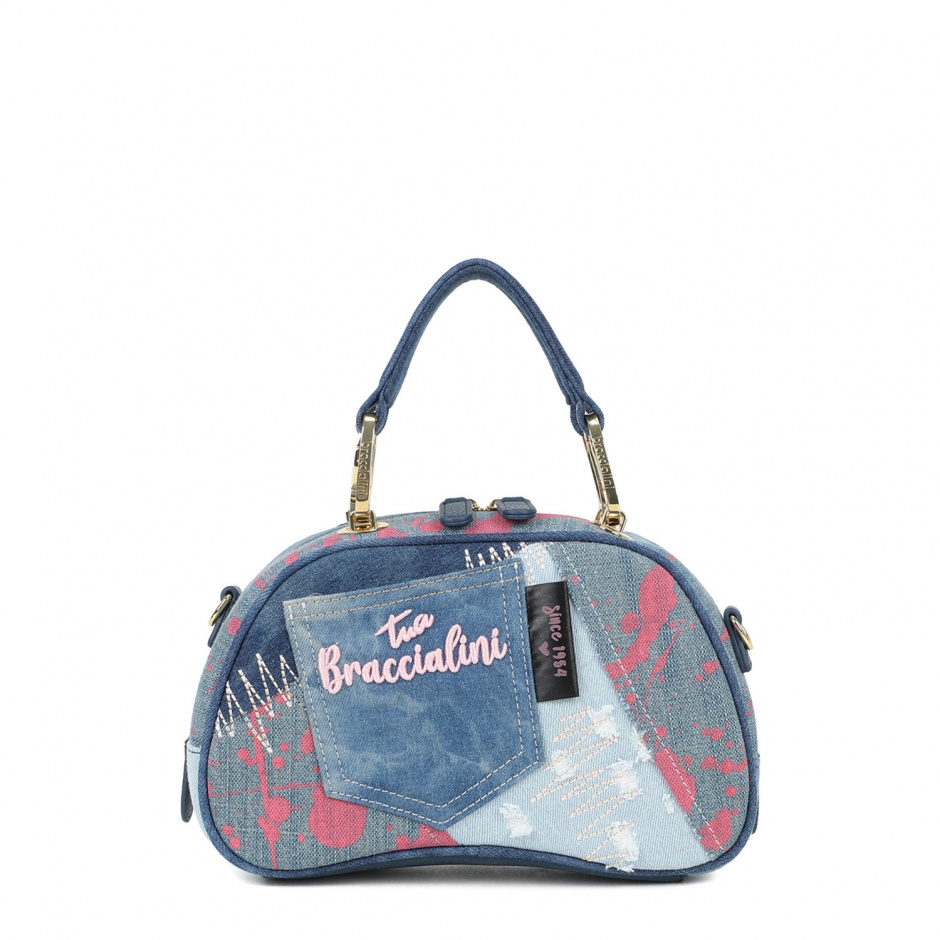 BRACCIALINI Дамска чанта деним Candy Jeans - изглед 1 - Pepina BRACCIALINI Дамска чанта деним Candy Jeans - изглед 1