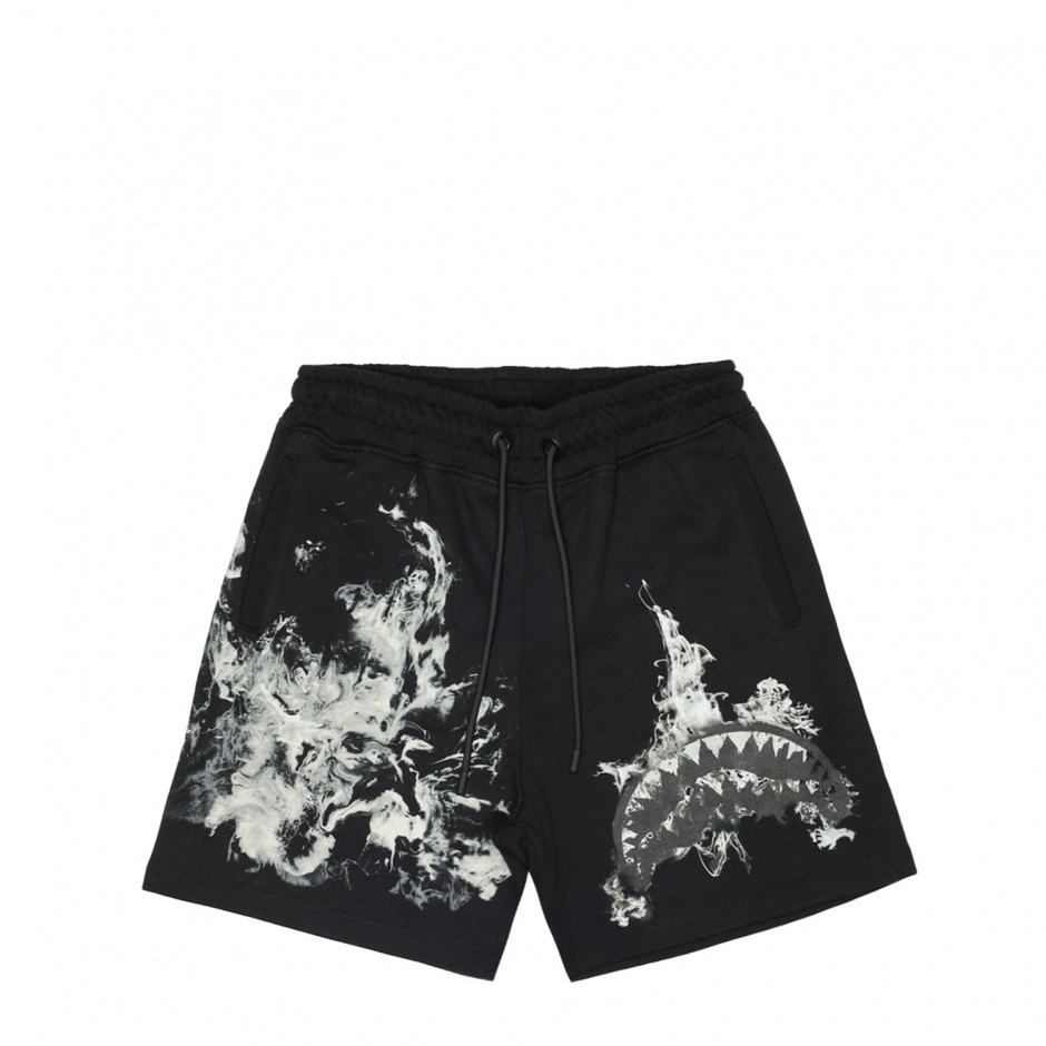 SPRAYGROUND Мъжки памучни къси панталони - изглед 1