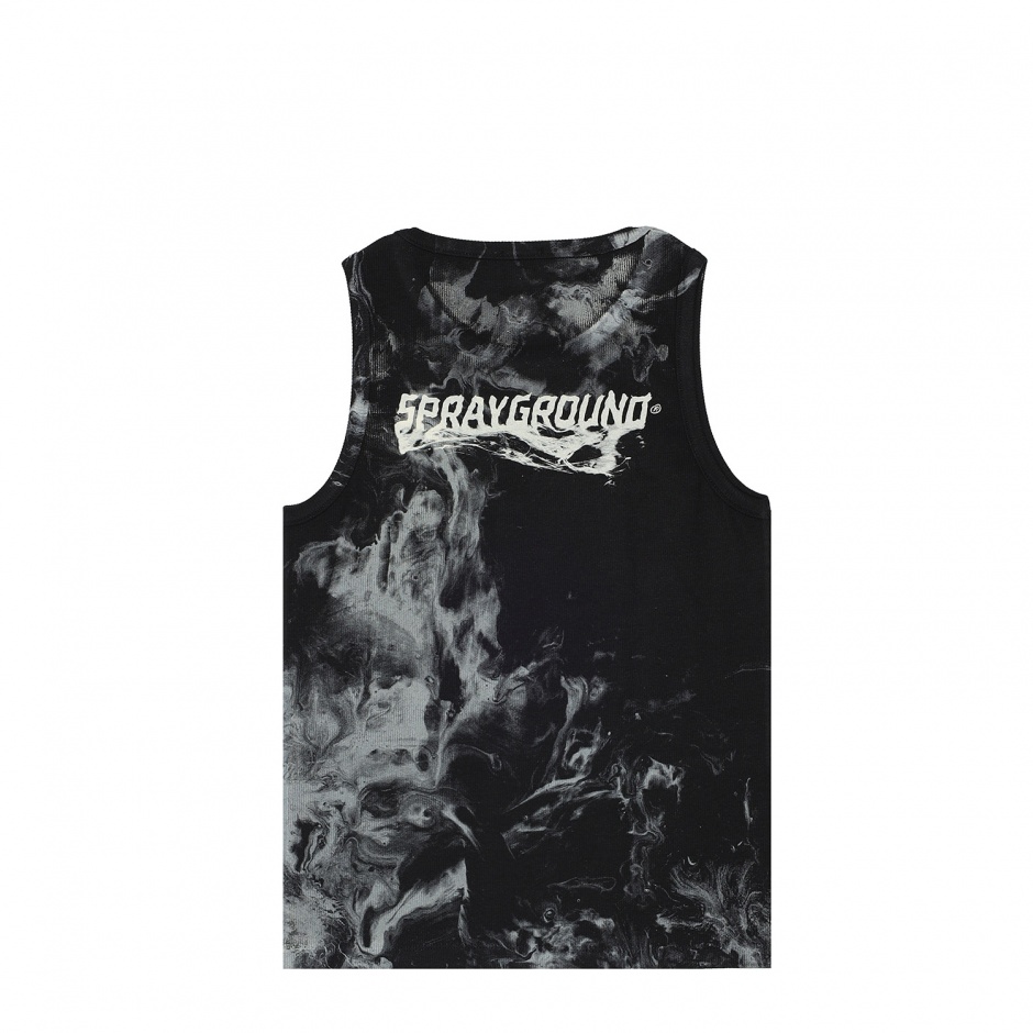 SPRAYGROUND Мъжки черен потник - изглед 2