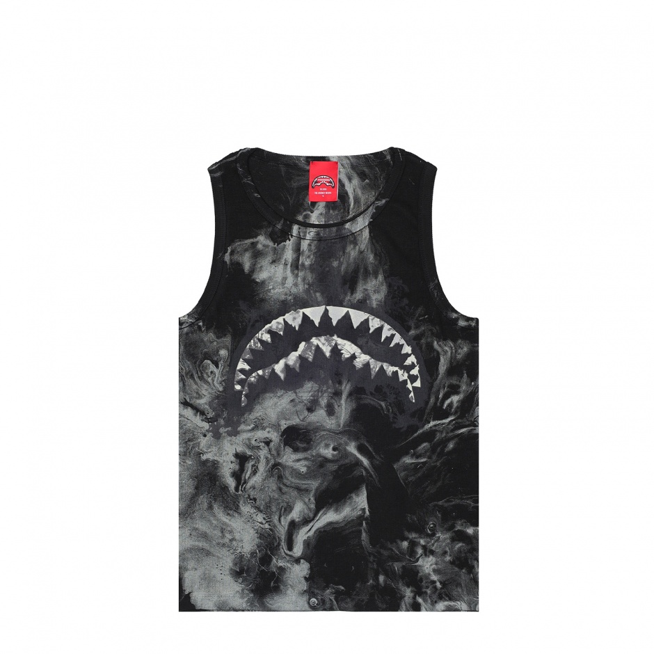 SPRAYGROUND Мъжки черен потник - изглед 1