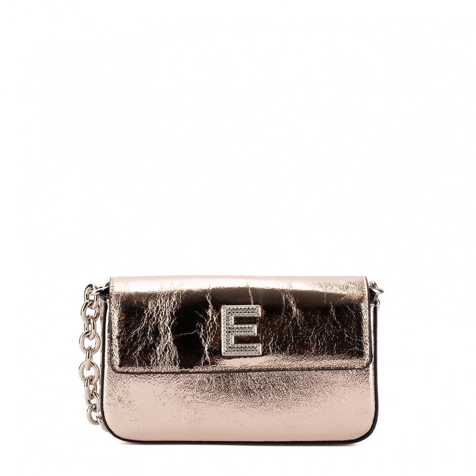 ERMANNO FIRENZE Дамска златна чанта Agnes Metallic - изглед 1 - Pepina ERMANNO FIRENZE Дамска златна чанта Agnes Metallic - изглед 1