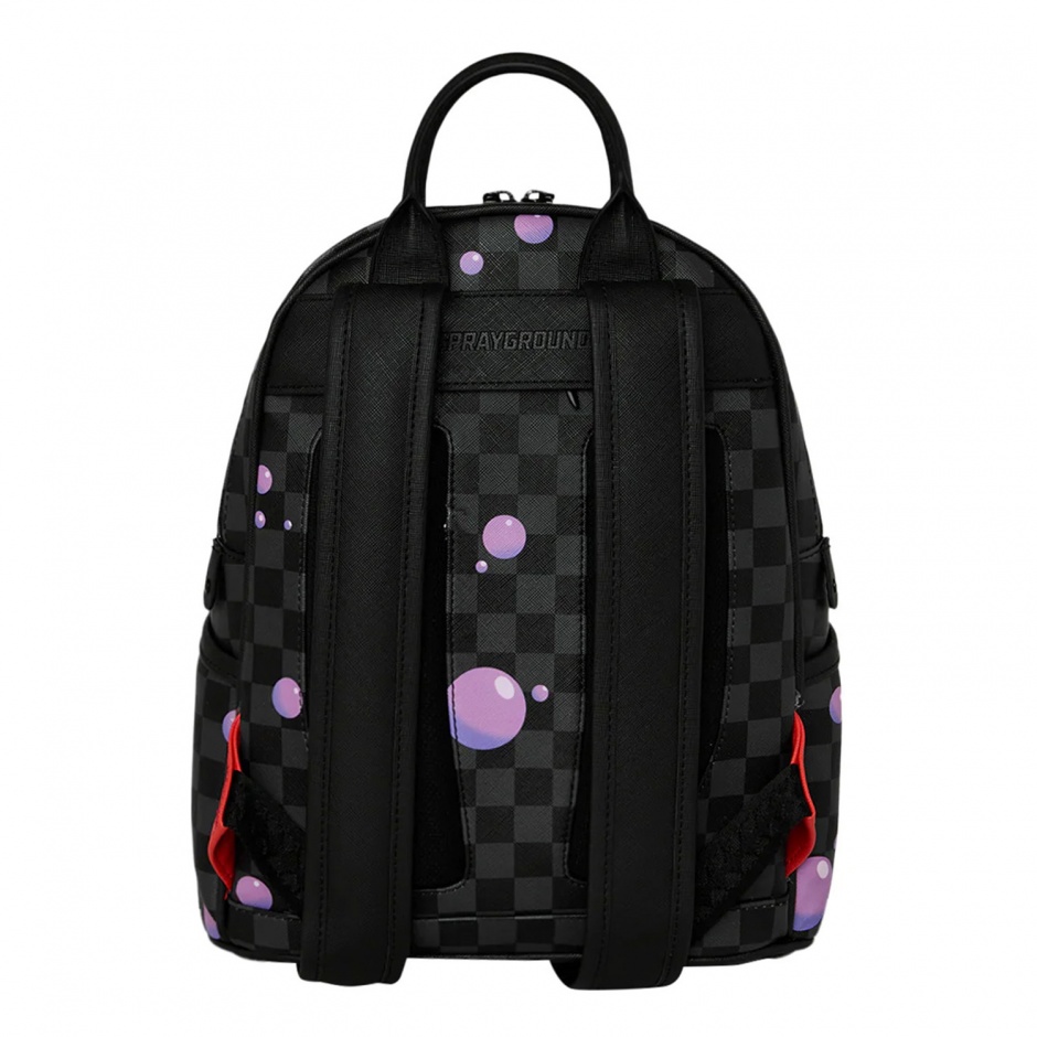 SPRAYGROUND Раница PURPLE SLIME SHARK - изглед 3