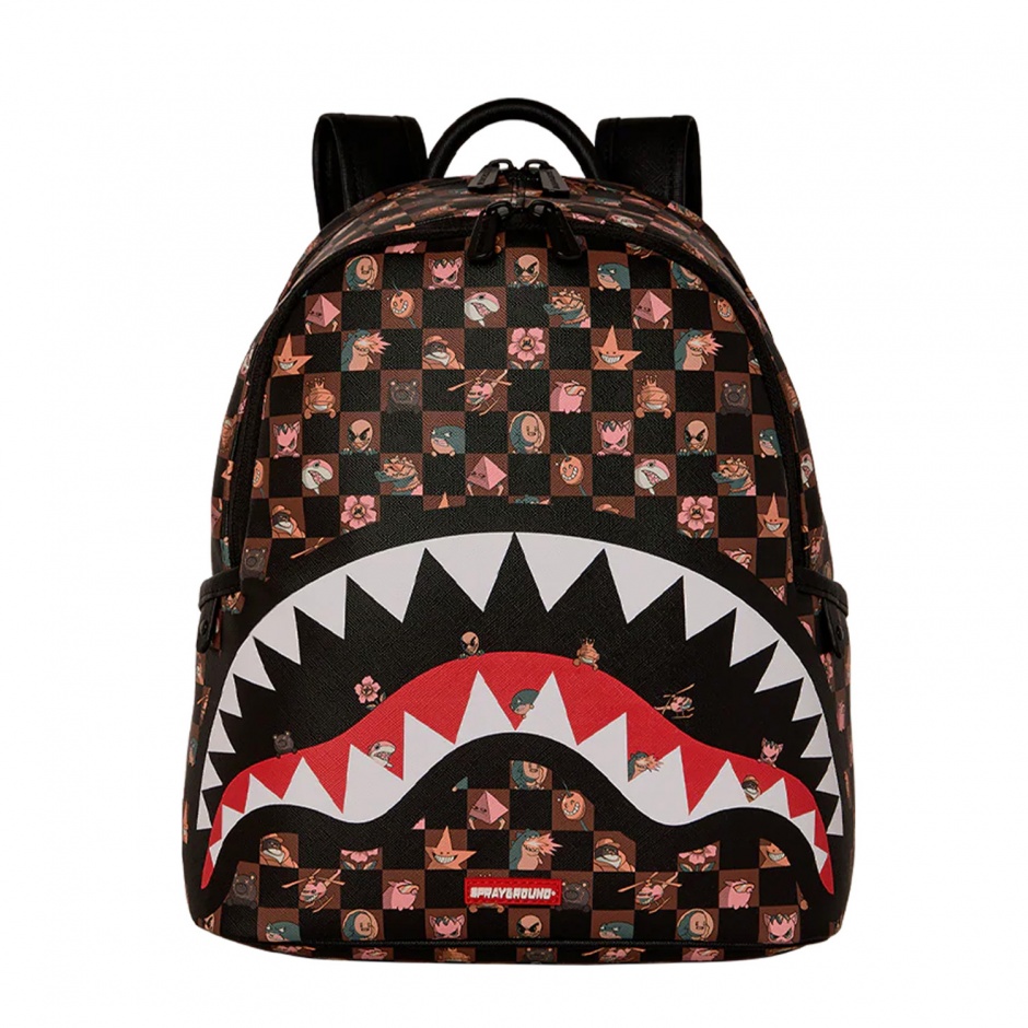 SPRAYGROUND Раница PEEKING CHARACTERS REMIX - изглед 1 - Pepina SPRAYGROUND Раница PEEKING CHARACTERS REMIX - изглед 1