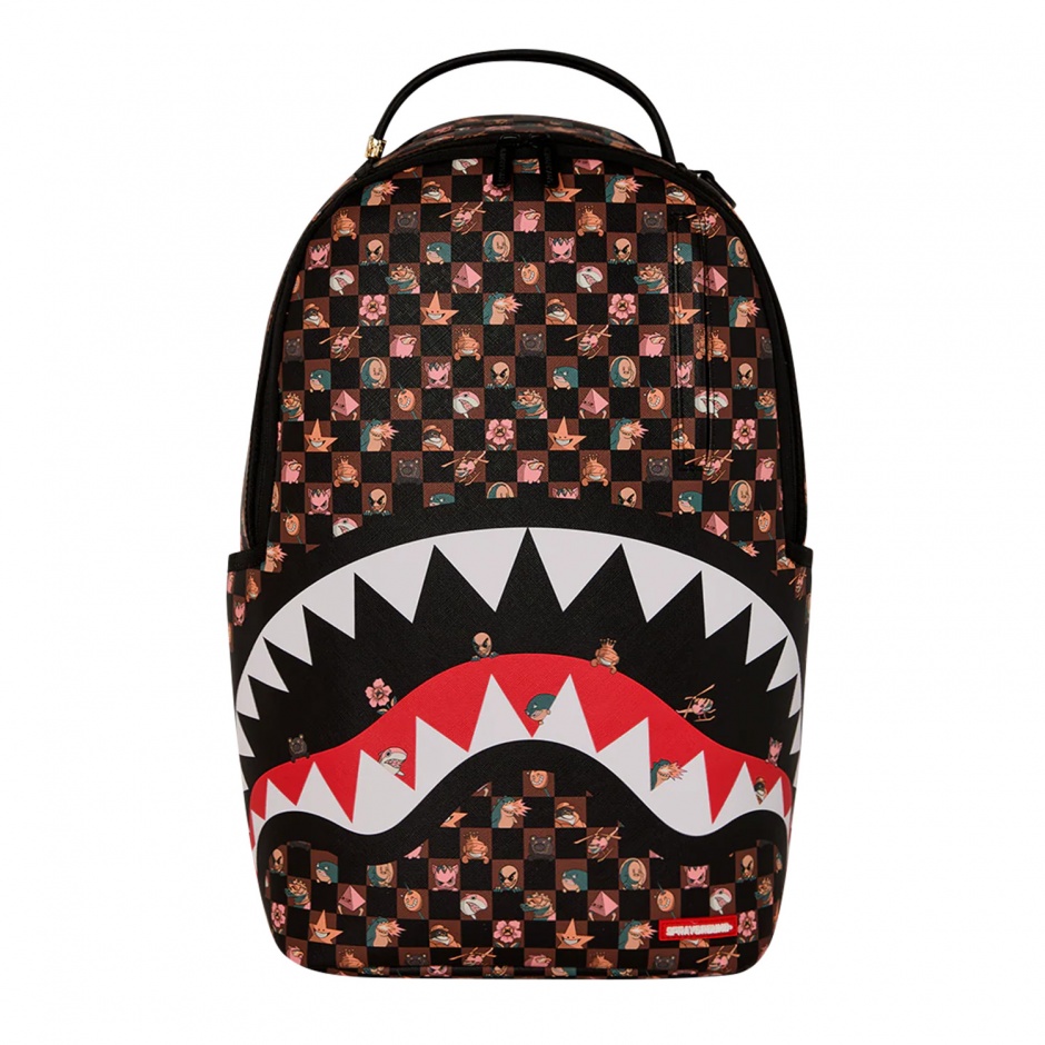 SPRAYGROUND Раница PEEKING CHARACTERS REMIX - изглед 1 - Pepina SPRAYGROUND Раница PEEKING CHARACTERS REMIX - изглед 1