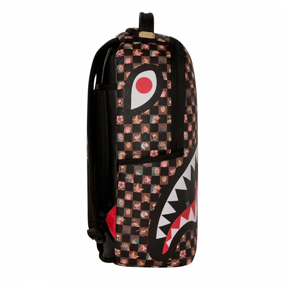 SPRAYGROUND Раница PEEKING CHARACTERS REMIX - изглед 2 - Pepina SPRAYGROUND Раница PEEKING CHARACTERS REMIX - изглед 2