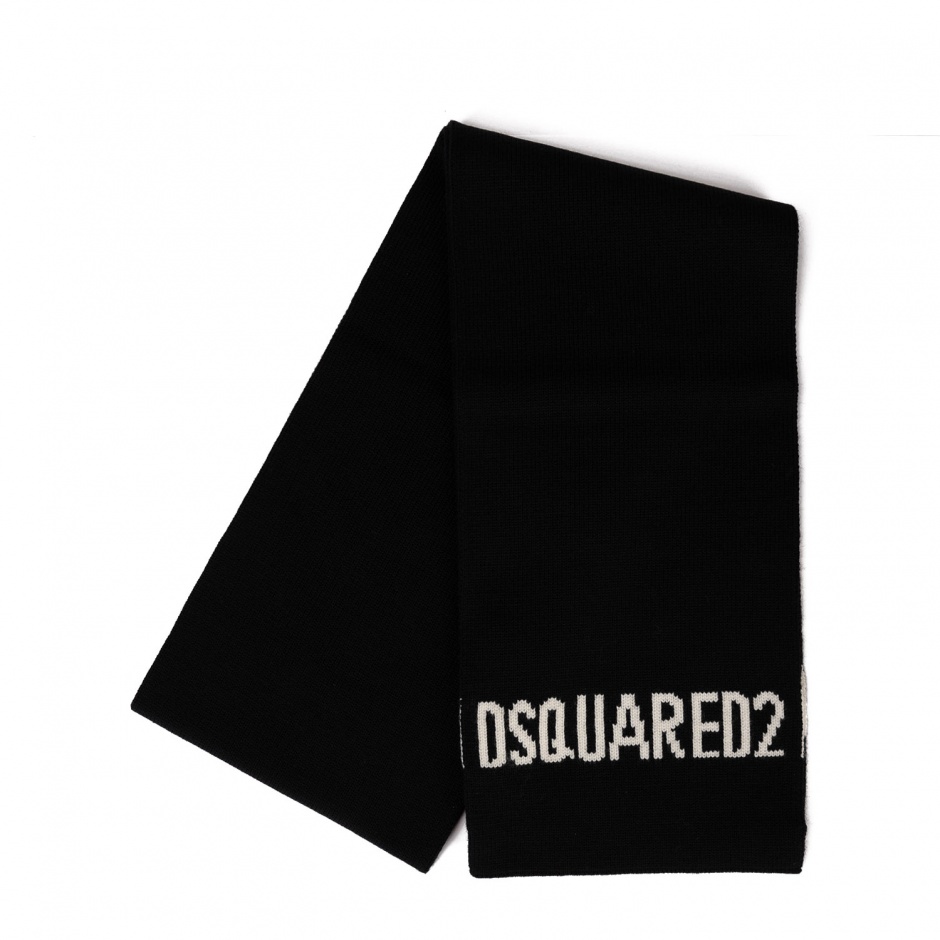 Dsquared2 Мъжки вълнен шал - изглед 1