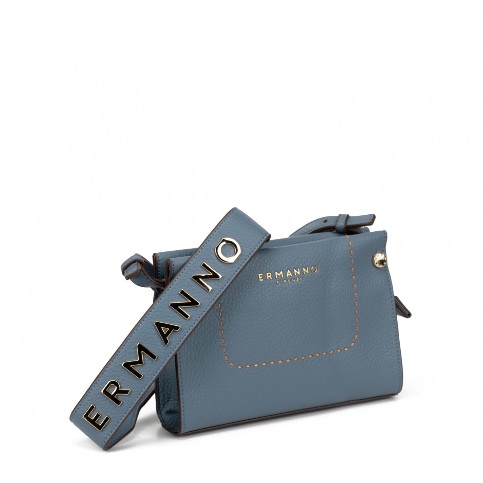 Ermanno Scervino Дамска синя чанта PETRA - изглед 2