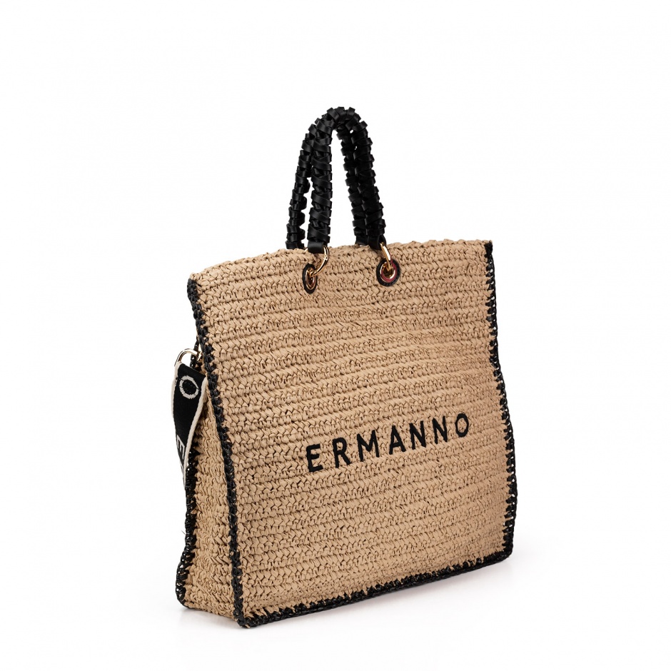 Ermanno Scervino Дамска чанта текстил Romina - изглед 2