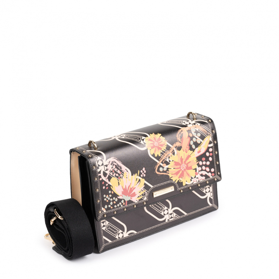 Cromia Дамска чанта с щампа - изглед 2
