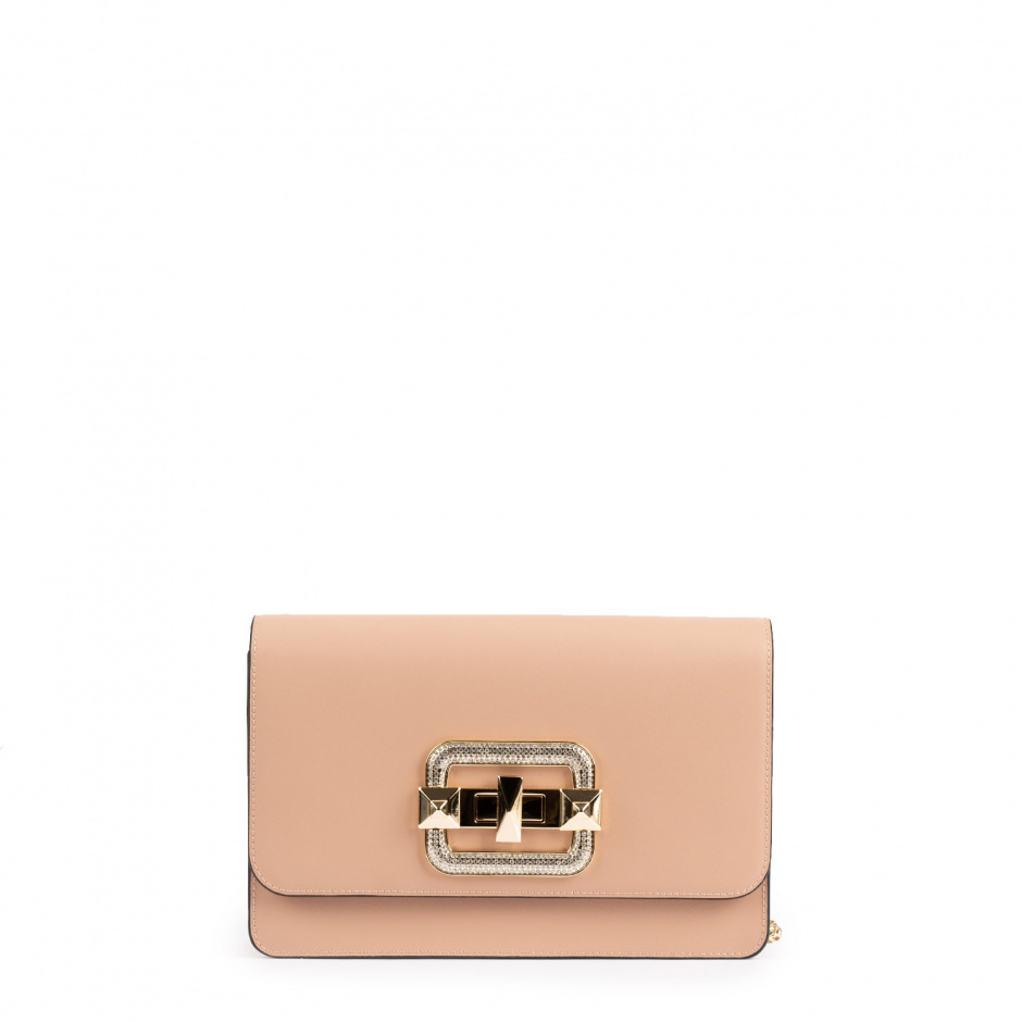 Cromia Дамска чанта с капак - изглед 1
