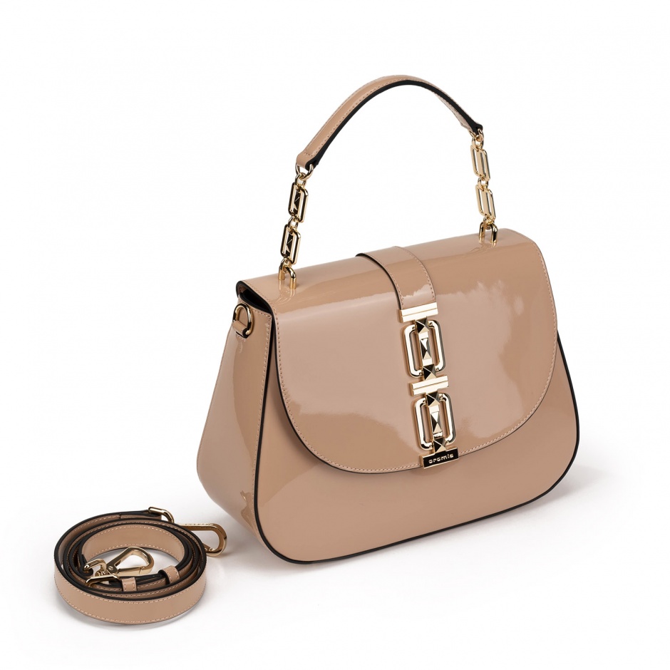 Cromia Дамска чанта с капак Veronica - изглед 2